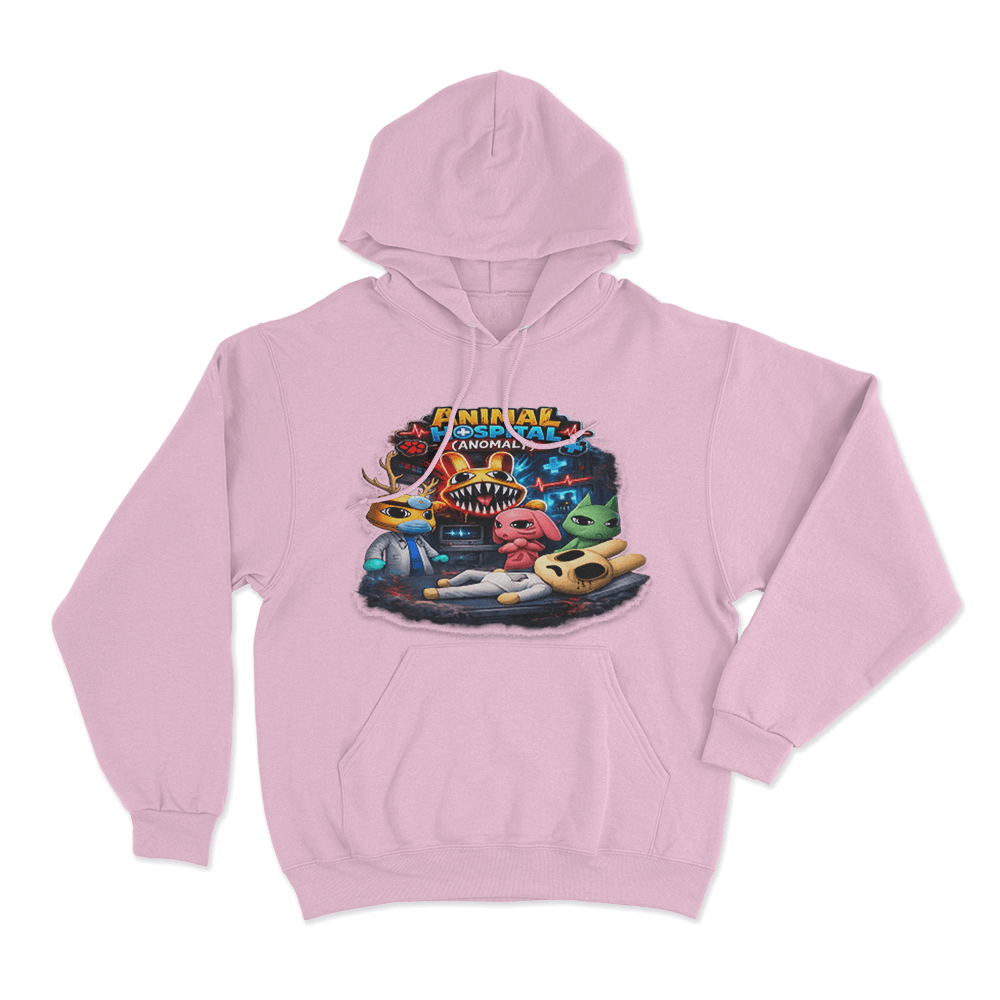 Animal Hospital Anomaly Hoodie Pink Animal Hospital Anomaly Hoodie Pink