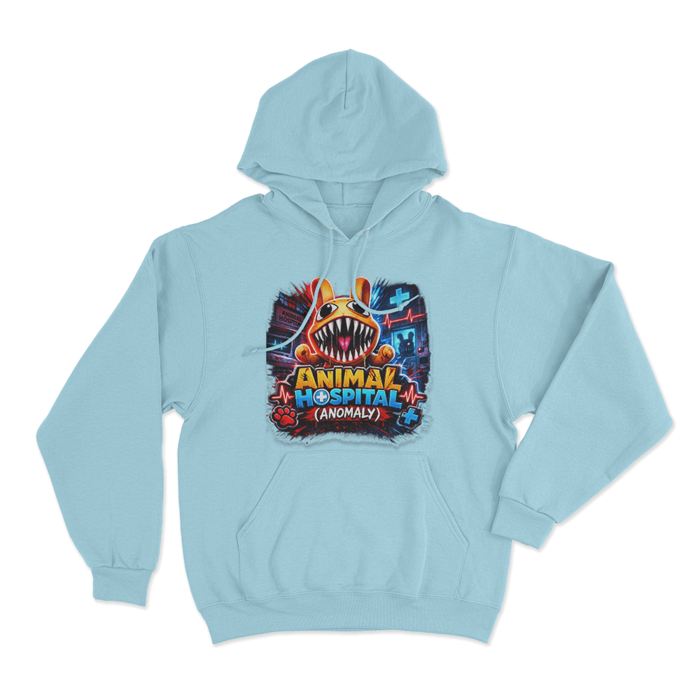 Animal Hospital Patient Hoodie Sky Blue Animal Hospital Patient Hoodie Sky Blue