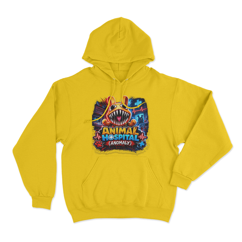Animal Hospital Patient Hoodie Yellow Animal Hospital Patient Hoodie Yellow