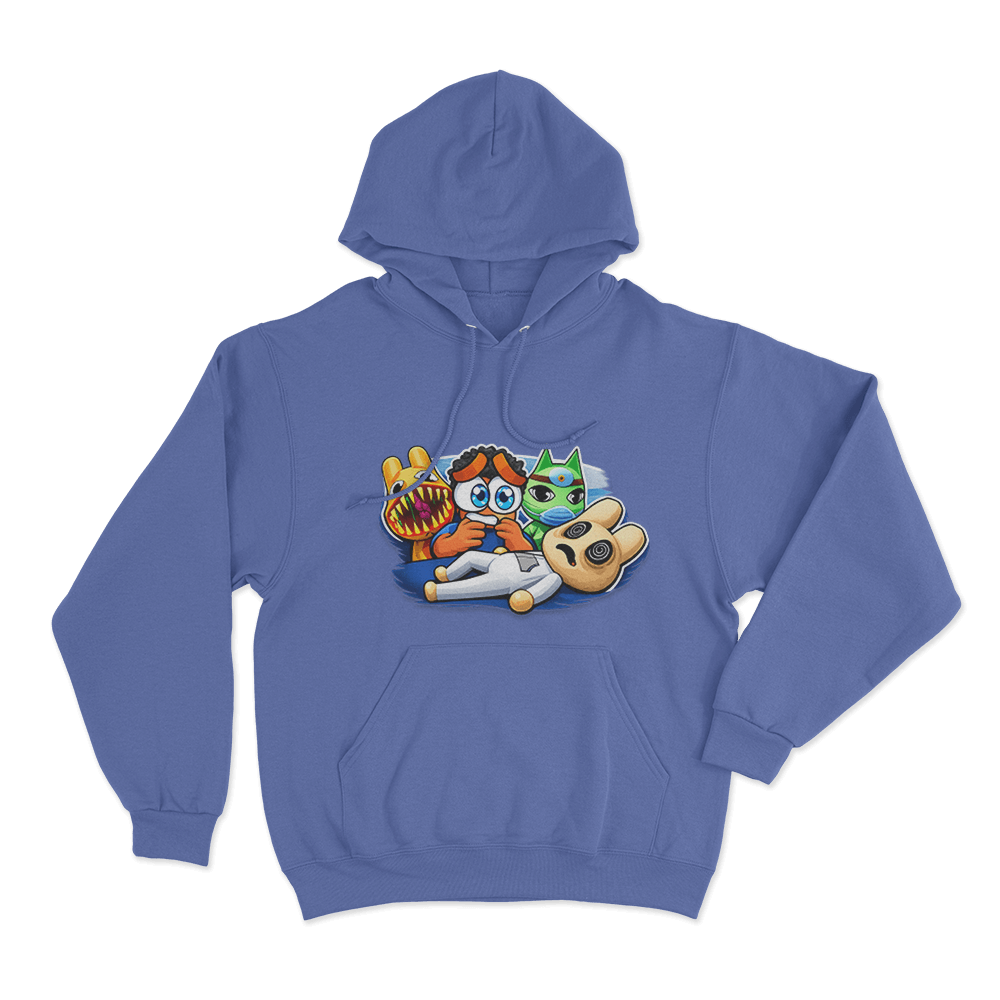 Monster Emergency Hoodie Blue Monster Emergency Hoodie Blue