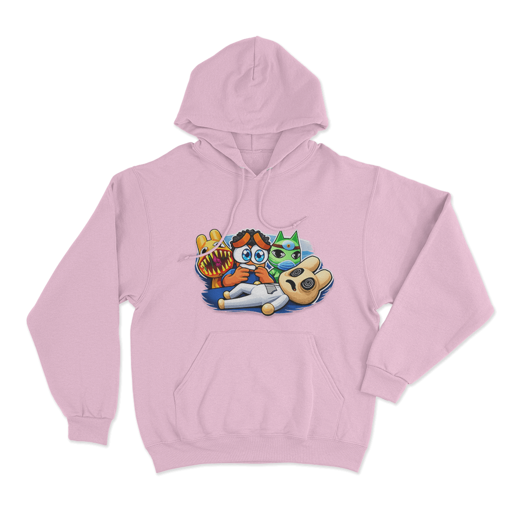 Monster Emergency Hoodie Pink Monster Emergency Hoodie Pink