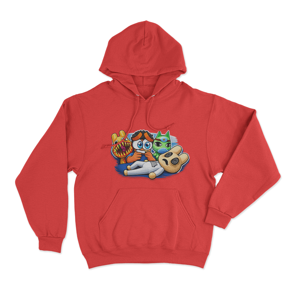 Monster Emergency Hoodie Red Monster Emergency Hoodie Red