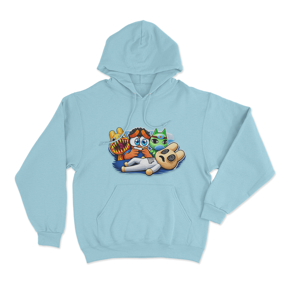 Monster Emergency Hoodie Sky Blue Monster Emergency Hoodie Sky Blue