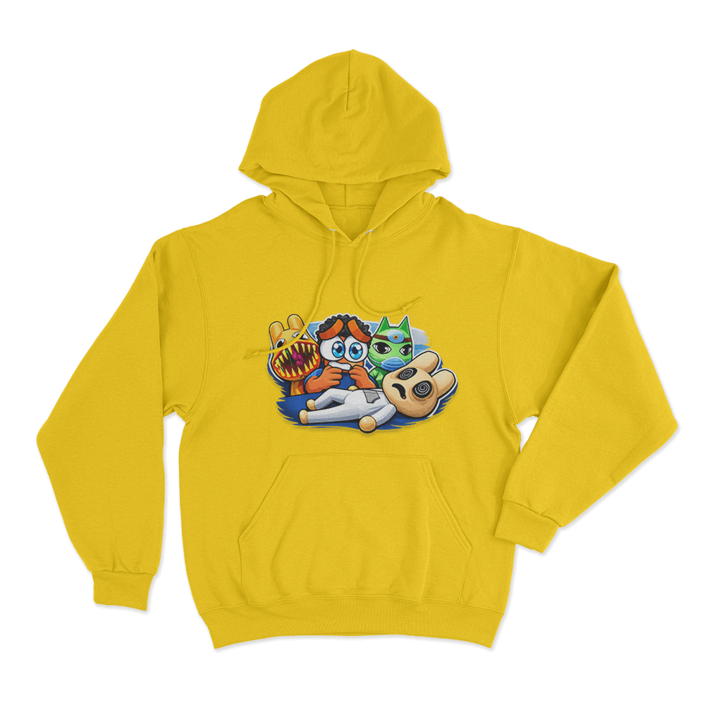 Monster Emergency Hoodie Yellow Monster Emergency Hoodie Yellow