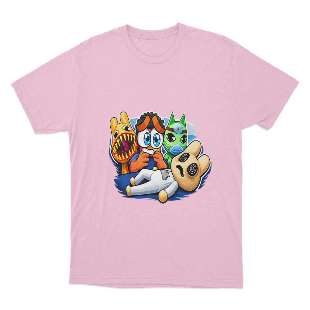 Monster Emergency T Shirt Pink Monster Emergency T Shirt Pink