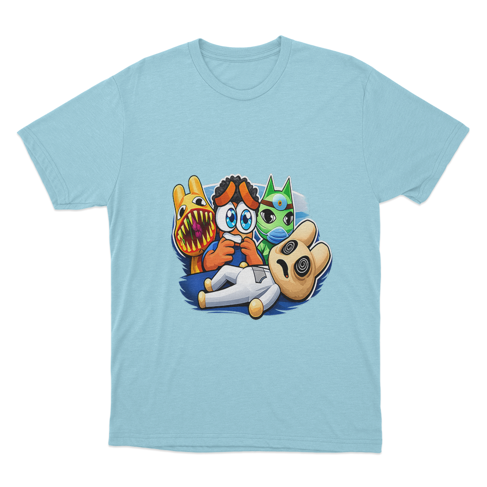 Monster Emergency T Shirt Sky Blue Monster Emergency T Shirt Sky Blue