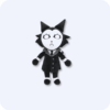 Secrect Agent Noir Animal Hospital Plush